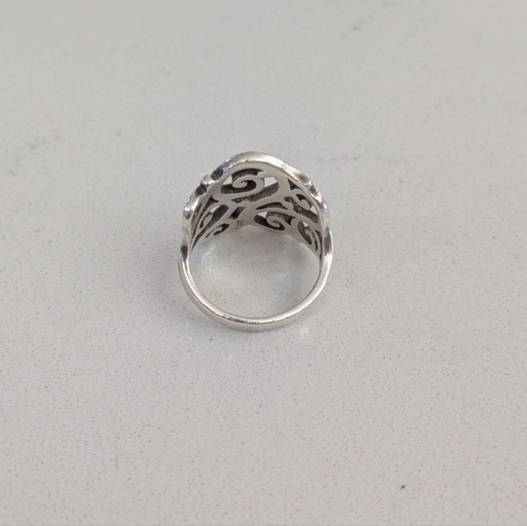 James Avery 925 Sterling Silver Open Sorrento Ring - Picture 8 of 12